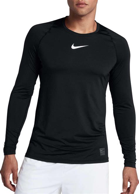 Mens Nike Pro Long Sleeve Shirts